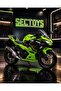 2023 Kawasaki Ninja Green 400 Diecast Model Motorcycle Kawasaki Ninja 1:12 Scale - 2