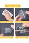8-Piece No-Drill Curtain Rod Brackets - Self-Adhesive Curtain Rod Hooks - 3