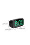 Digital Alarm Clock for Bedroom Battery Backup Power LED Display 12/24H Electronic Desktop Clock for Children Bedroom - 3