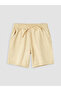 Two Mt Shop Quality Lcw Kids Yellow Plain Standard & Regular Boys' Shorts - 3