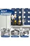 Plastic Kitchen Sink Sponge and Brush Holder with Automatic Drain Tray - 5