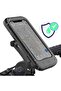 Phone holder for bicycle and scooter, waterproof and magnetic hook - 5