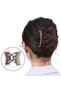 4-Piece Elastic Double Comb Hair Clip with Adjustable Elastic Combs and Crease-Free Design for Women's Hair Accessories, For Curly, Thick - 4