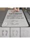 Super Absorbent Diatomaceous Earth Bath Mat, Quick-Drying Non-Slip Diatomite Bathroom Stone Floor Pad, Machine Washable, Grey, 50x80cm - 4