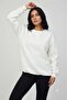 3 Thread Basic Crop Sweatshirt