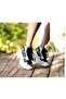 Wang Watermelon 09 Proto Tip White Platform Sneakers, Platform Heel Women's Sports Shoes - 2