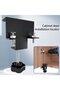 Positioners for the installation of stainless steel cabinet doors - cabinet hardware templates - mounting guides for cabinet doors - 2