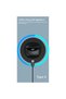 Bluetooth wireless earphones, stereo earphones, LED display, 3D surround Hi-Fi sound, built-in microphone, pink. - 6