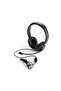 Computer headset, 3.5mm jack, suitable for online courses, with noise cancellation function, portable professional voice headset. - 2