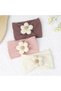 Baby flower headband, baby girl headband, nylon headband, elastic headband, newborn, toddler handmade hair accessory - 3