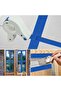 Painter's Tape Applicator Kit, Portable Masking Master Dispenser with Tape & Cutter for Door Frames & Surfaces (White) - 7