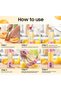 Portable blender - perfect for making smoothies and milkshakes - 380 ml rechargeable - suitable for sports, work, and travel - green - 4