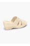 Comfit Wedge Heel Slip-On Sandals with Overlapping Straps - 3