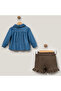 Girls' Embroidered Set for Ages 1-4 - 3