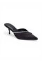 Elegant Pointed Heel Mule - 2