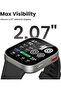 Bip Max 50mm Smartwatch, 2.07" AMOLED Display, 20 Days of Battery, GPS, 4GB Storage, Offline Maps, Fitness Tracker, Hybrid Training, 150+ Sports, HYROX Mode, 5 ATM for Android & iPhone, Gray - 2