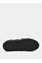 Black Solid Round Toe Velcro Sneakers - 6