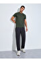 Men Olive Raglan Sleeve Muscle Fit T-Shirt - 2