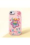iPhone 7 Compatible Case Camera Protector Pink Silicone Couple Phone Case Heart Pattern
