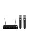 Microfon wireless, microfon vocal wireless, set dublu DJ DUAL VOCAL - 2