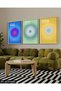 Aura Angel No 3 Piece Wooden Framed Painting Act