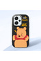 Redmi Note 13 Pro Plus 5g Compatible Case Camera Protector Black Silicone Couple Phone Case with Bear Pattern