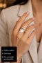 Adjustable Women's Ring with Cute Cat Figure and Spiral Tail