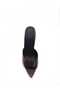 Women's Patent Leather Pointed Toe Heeled Evening Dress Slippers Stylish Evening Shoes - 3
