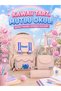 Girl's Primary School Orthopedic 3-Piece Set Pen Holder Lunch Bag 3 Compartments Ice Cream