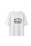Metal Music Lover's Cat Design Printed Women's Oversize T-Shirt - 2