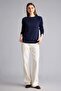 Ultra Soft Relax Fit Crew Neck Basic Sweater I6913Az26Wn - 2