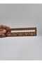 10 Pieces of Wooden Bookmarks (with Reading Guide and Ruler) 3 mm Colored Mdf Laser Cut and Printed Bookmark (15 cm) No8 - 3