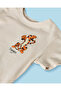 Infant Boys Beige Winnie The Pooh Back Print T-Shirt - 2