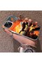 iPhone 14 Plus Compatible Silicone Edge Hard Back Case Couple Phone Case with Airplane Pattern - 2