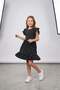 Girl's Dress with Polka Dots, Ruffled Sleeves, Ruffled Hem, Ruffle Detail, Krmz New Season - 3