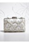 Women's Luxury Chain Bridal and Evening Clutch Bag 14X22 cm - 4