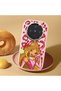 Vivo X300 Compatible Shock-Absorbing Camera Protected Pink Silicone Case - 2