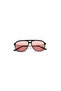 Unisex POLARIZED Sunglasses BLACK Mirror Lens - LC1001C01 - 2