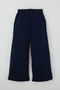 Girl's Trouser Suit Brooklyn Letter Printed Lace-Up 8-14 Years, Navy Blue - 5