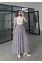 Elastic Waist Tencel Crinkle Skirt - 2