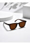 Aster Square Rectangular Bone Men's Unisex Women's New Season Sunglasses with Uv400 Protection Frame - 6