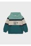 Boy's Two-Piece Hooded Sweatshirt and Sweatpants Set 3-Piece Tracksuit 4809 - 2