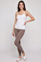 Solid Camisole with Scoop Neck - 2