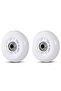 White Scooter Replacement Wheels, Smooth-Rolling, Durable, High-Performance Bearings for Kids