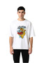 Men's Oversize T-Shirt 100% Cotton Printed Vintage Monster Design Relaxed Fit Casual Wear Modern