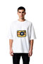 Men's Oversize T-Shirt Camera Illustration Printed Relaxed Fit Casual Wear Modern Stylish Comfortable