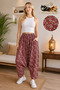Authentic Village Salwar 100% Cotton Viscose Floral Patterned Comfortable Cut Women's Salwar with Net 38Size 100 kg