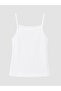 Lcw Kids White Square Neck Girls' Underwear Undershirt 5-Pack - 2
