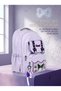 Girl's Primary School Orthopedic 3-Piece Set Pen Holder Lunch Bag 3 Compartments Ice Cream - 6
