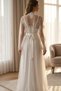 Bridal Robe Set: Lace Embroidered Stylish Satin Nightgown and Honeymoon Princess Set - 3